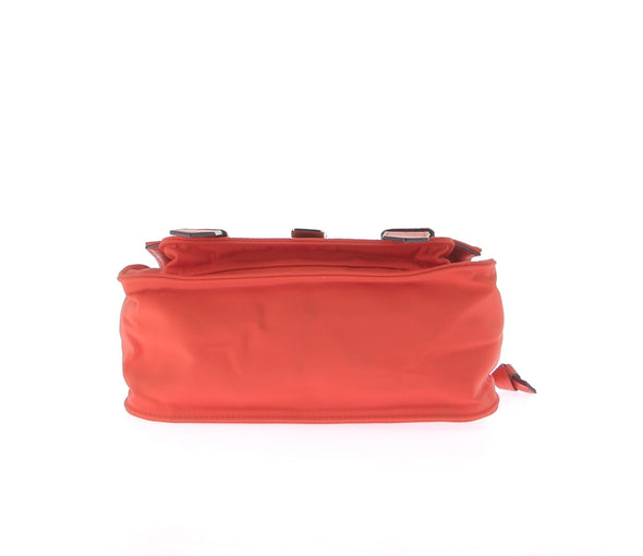 Sac à bandoulière en cuir orange "PS1"