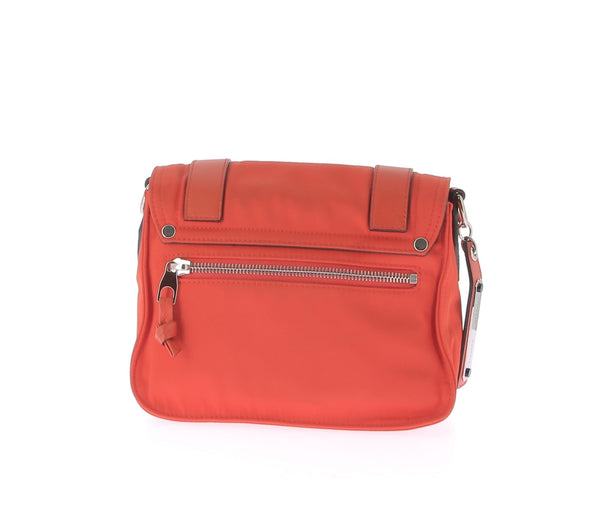 Sac à bandoulière en cuir orange "PS1"