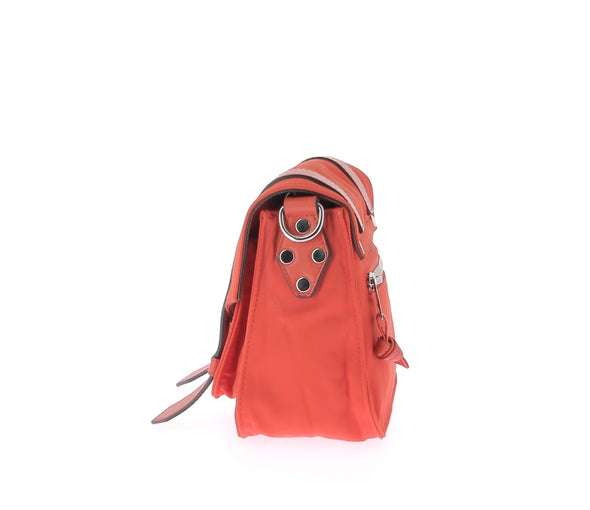 Sac à bandoulière en cuir orange "PS1"