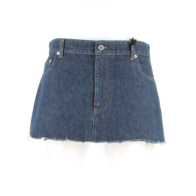 Mini jupe en jean