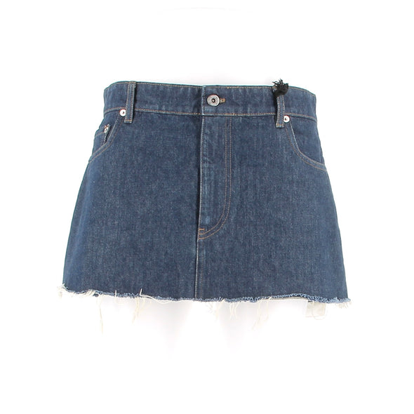 Mini jupe en jean