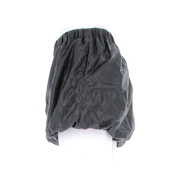 Mini short en simili cuir
