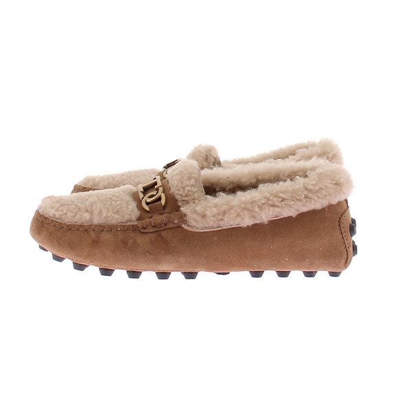 Mocassins en shearling