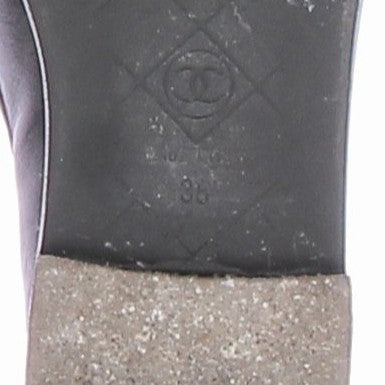 Mocassins en cuir matelassé