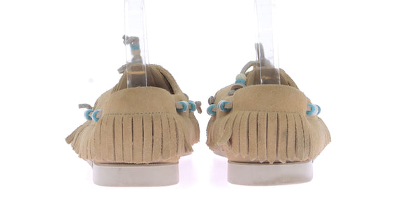 Mocassins en daim beige "Dockside"