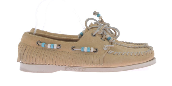 Mocassins en daim beige "Dockside"