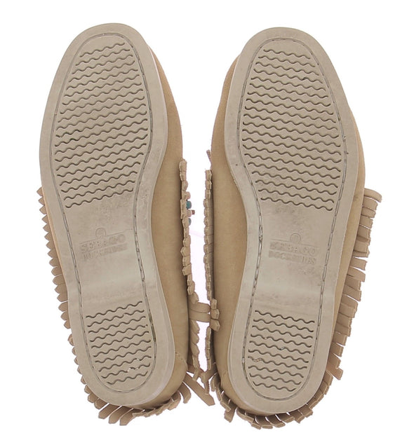 Mocassins en daim beige "Dockside"