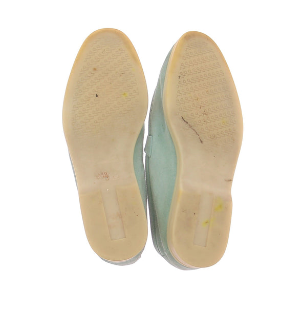 Mocassins en daim turquoise "Summer Charms Walk"