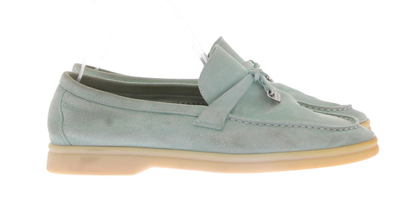 Mocassins en daim turquoise "Summer Charms Walk"