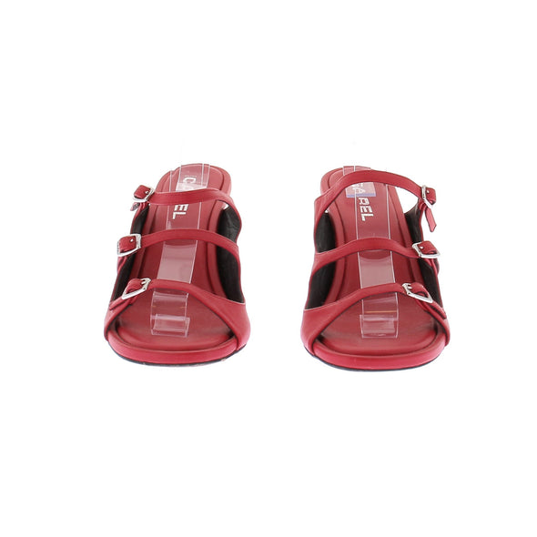 Sandales à talons rouges "Kitty"