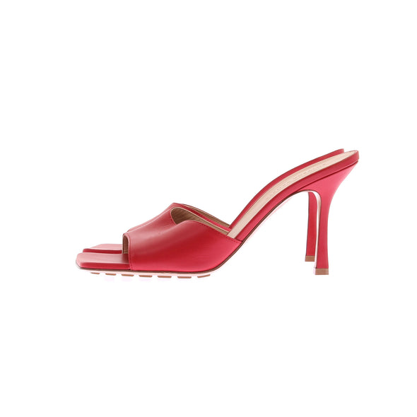 Mules à talons rouges "Strech"