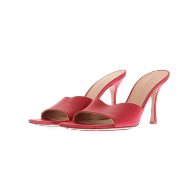 Mules à talons rouges "Strech"