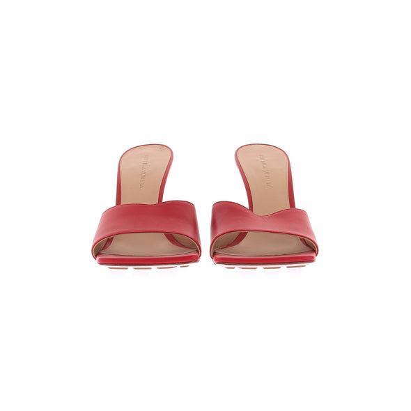 Mules à talons rouges "Strech"