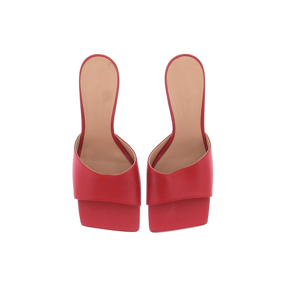 Mules à talons rouges "Strech"