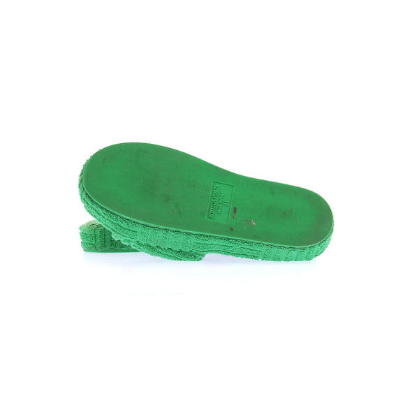 Sandales vertes "Resort Sponge"