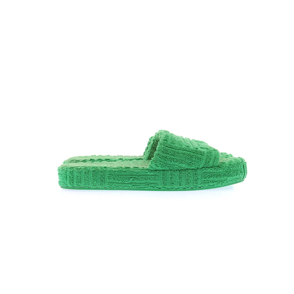 Sandales vertes "Resort Sponge"