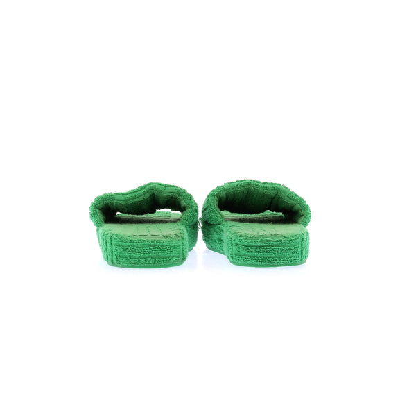Sandales vertes "Resort Sponge"
