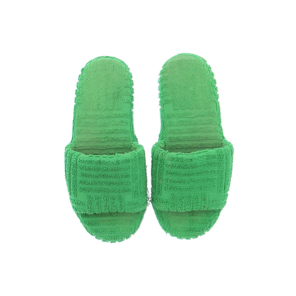 Sandales vertes "Resort Sponge"