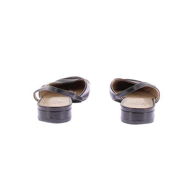 Slingbacks noires