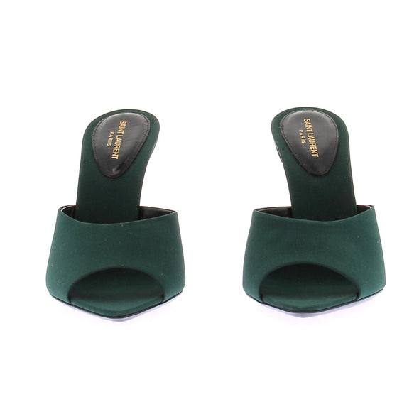 Sandales à talons en soie "Suite"