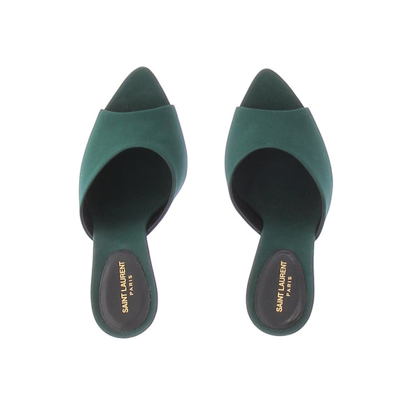 Sandales à talons en soie "Suite"