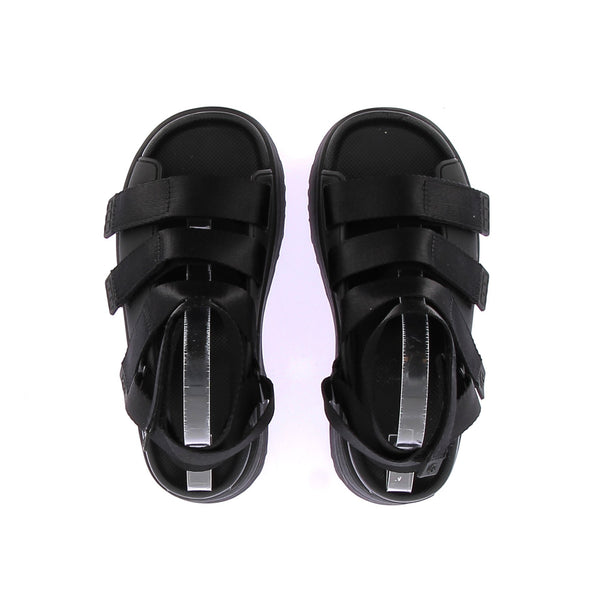 Sandales noires "Goldenrise"