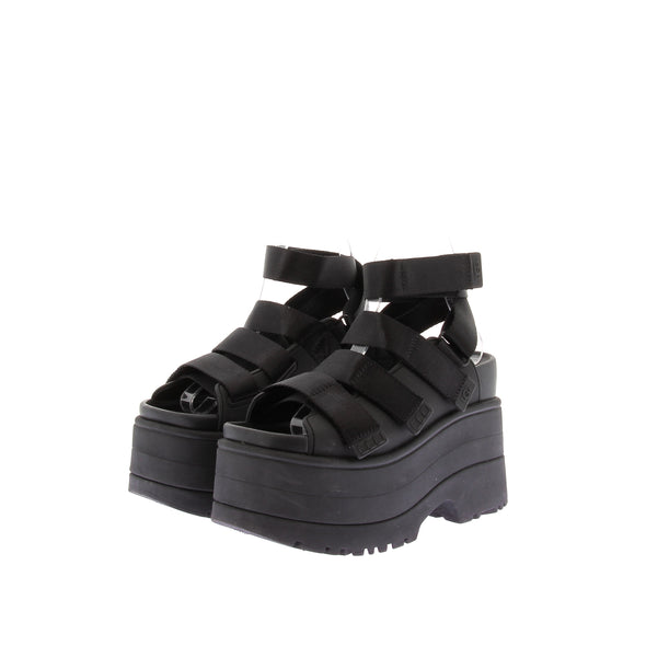 Sandales noires "Goldenrise"