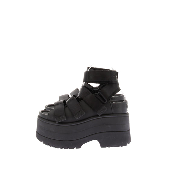 Sandales noires "Goldenrise"