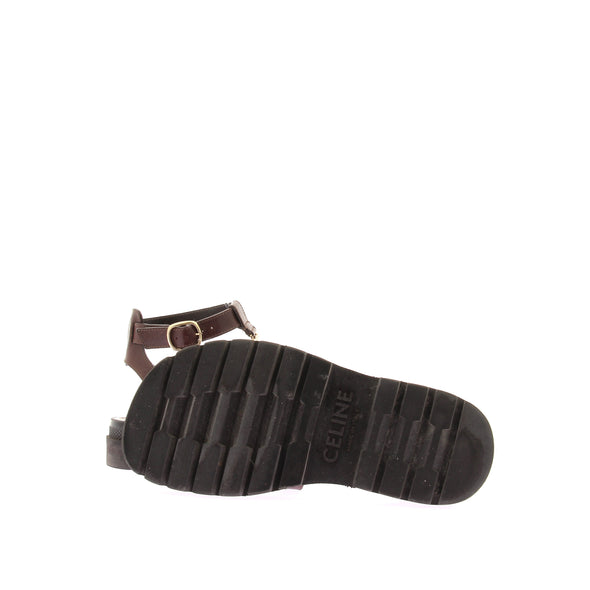 Sandales "Clea Triomphe" en cuir marron