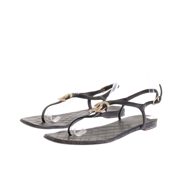 Sandales en cuir
