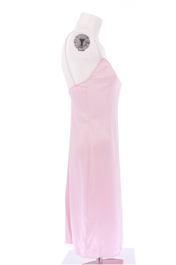 Nuisette en soie rose
