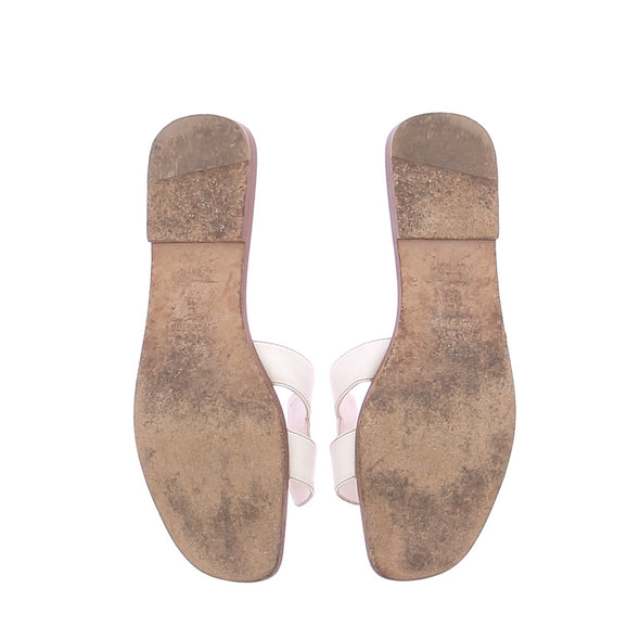 Sandales blanches "Oran"