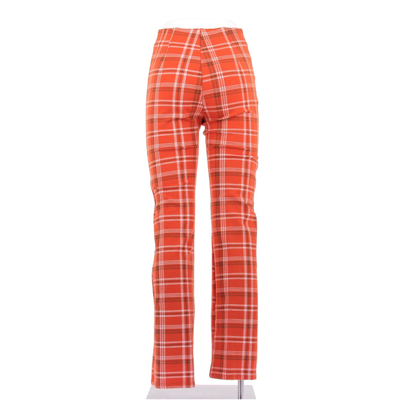 Pantalon à carreaux