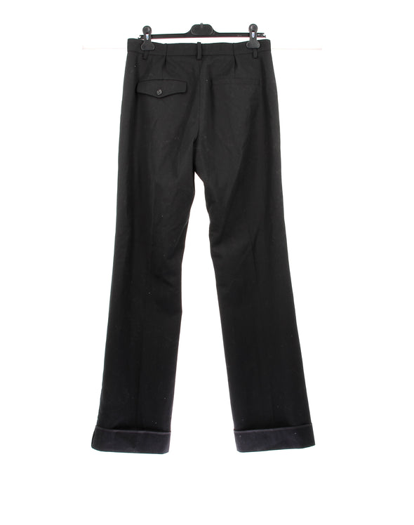 Pantalon en laine mélangée