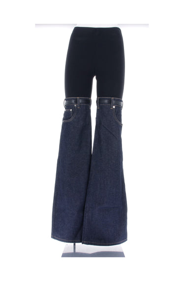 Pantalon bi-matières