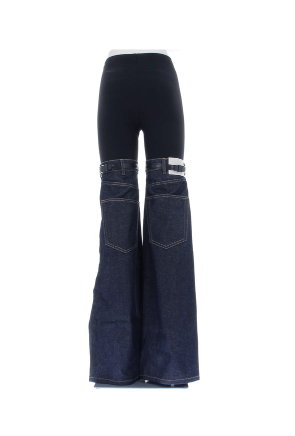 Pantalon bi-matières