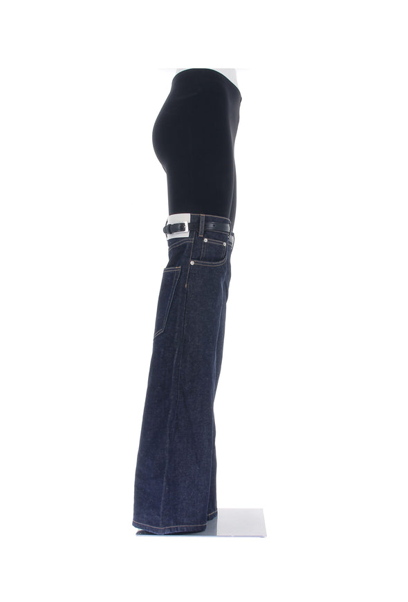 Pantalon bi-matières