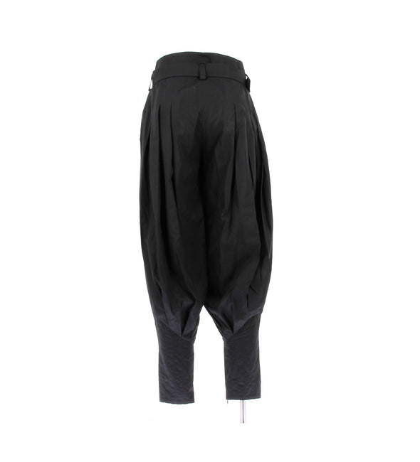 Pantalon ballon en soie
