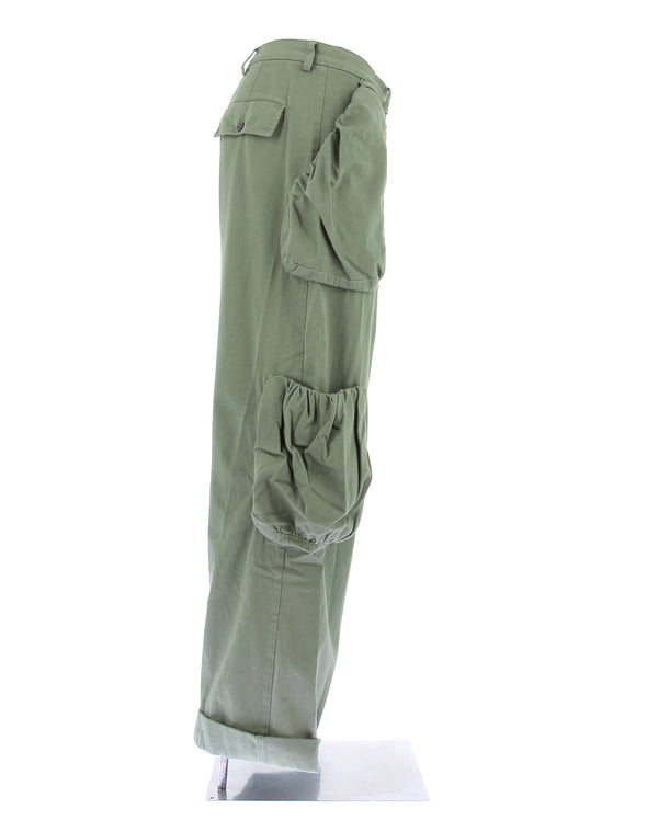 Pantalon cargo kaki