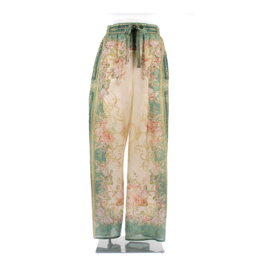 Pantalon en soie