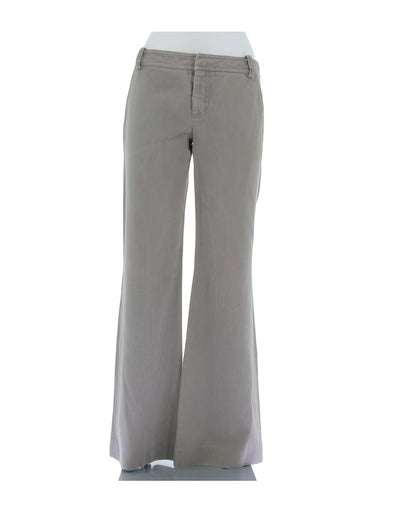 Jean droit gris