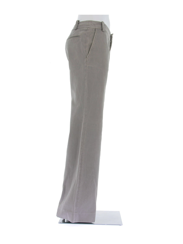 Jean droit gris