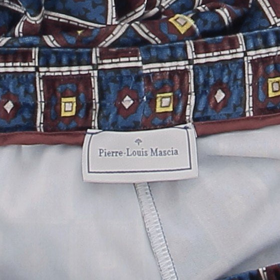 Pantalon en velours à imprimés