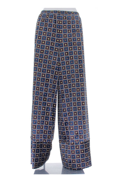 Pantalon en velours à imprimés