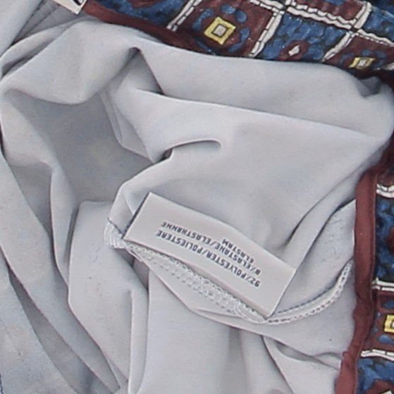 Pantalon en velours à imprimés