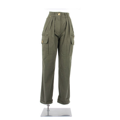 Pantalon cargo kaki