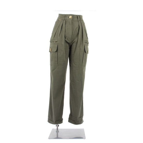 Pantalon cargo kaki