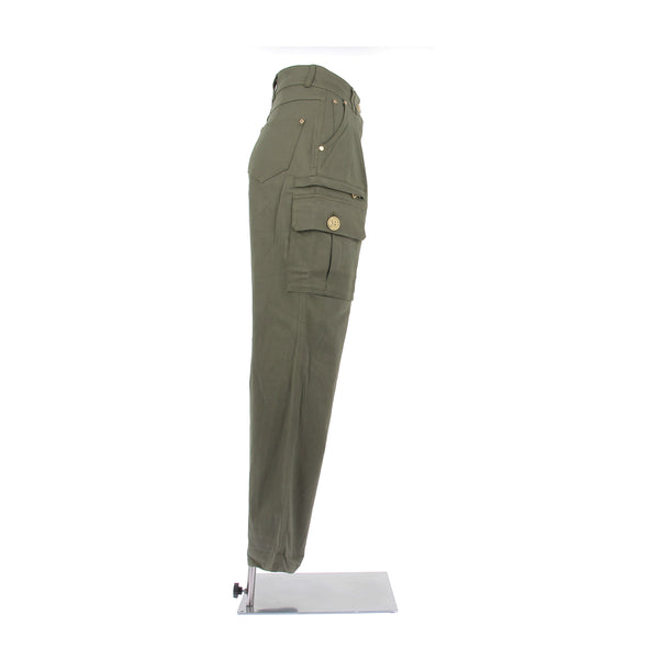 Pantalon cargo kaki