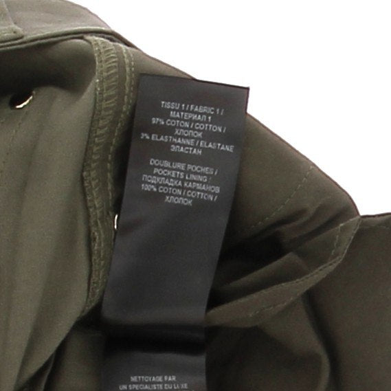 Pantalon cargo kaki