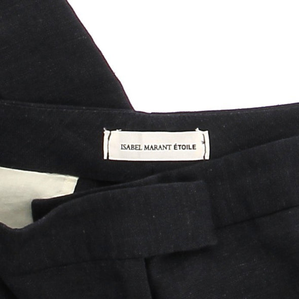 Pantalon court en lin